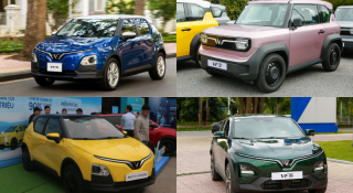 TOP 10 ô tô ăn khách nhất thị trường Việt tháng 8/2025: Xe điện VinFast áp đảo bảng xếp hạng